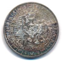 Bognár György (1944-) 1993. "MÉE - Ferencvárosi Torna Club FTC IV." kétoldalas ezüstözött ...