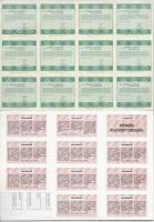 1991-1999. 10db klf részvény, közte "HAVAS Kereskedelmi Részvénytársaság", "KONTRAX T...