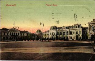 1908 Bucharest, Bukarest, Bucuresti, Bucuresci; Palatul Regal / Royal Palace (EK)