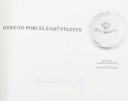 Sikota Győző: Herend porcelánművészete. A szerző, Sikota Győző (1922-2011) keramikus, művészeti író ...