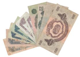 1944. 1P (2x) + 2P (2x) + 5P (2x) + 10P + 20P + 50P + 100P "A Vöröshadsereg Parancsnoksága"...