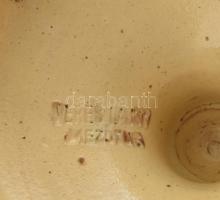 Veres Lajos, Mezőtúr: Amfóra váza, mázas kerámia, jelzett, minimális lepattanás, m: 29 cm