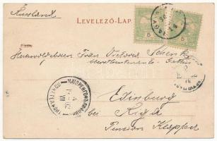 1902 Kisdisznód, Michelsberg, Cisnadioara; Halberstein, Gemeinde Virtshaus. Karl Graef / Vendéglő / ...