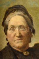 Jelzés nélkül, 1900 körül: Hölgy portré. Olaj, vászon, Dekoratív, antik fakeretben. 73x63 cm