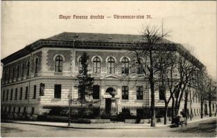 Budapest XII. Mayer Ferenc árvaház (ma a Pannonia Sacra Katolikus Általános Iskola). Városmajor utca 31.