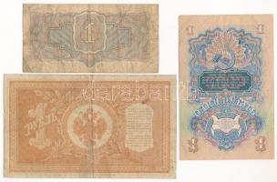 Orosz Birodalom / Szovjetunió 1912-1917. (1898) 1R Szign.: Shipov + 1934. 1R + 1947. 1R T:F,VG közte...