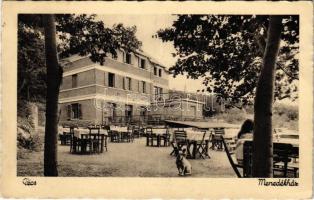 1936 Pécs, menedékház terasza (fa)