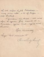 1915 Lugos, Issekutz Aurél (1864-1934), Krassó-Szörény Vármegye alispánja, későbbi belügyi államtitk...