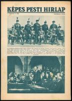 1938 Képes Pesti Hírlap LX. évf. 47. sz., 1938. márc. 11., a címlapon az újjáalakult Darányi-kormány tagjai, fekete-fehér fotókkal, 4 p.