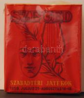 1959 Szeged márkájú cigaretta bontatlan csomag / Unopened pack of cigarettes