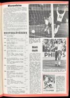 1967-1974 3 db futball témájú újság: Labdarúgás 1967. februári és 1968. decemberi száma + Képes Spor...
