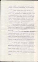 1925 Magyar Mérnökök és Építészek Szövetsége beadványa a kormányhoz a háborús kötvények visszafizeté...