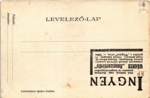 Kunmadaras, takarékpénztár, Kohn Károly fia üzlete. LIchtenstein Ignác kiadása, hátoldalon Wagner Ha...