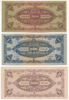 1945. 10.000P + 1946. 10.000MP + 10.000BP T:F közte szép papír, folt