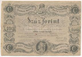 1848. 100Ft "Kossuth bankó" jelzetlen replika! T:VG szakadás, folt