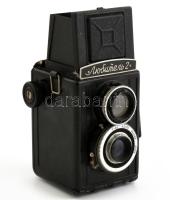 Lomo Ljubitel 2 6x6 cm kamera 1:4,5/7,5 cm objektívvel / Vintage Russian camera in good condition