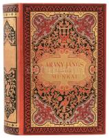 Arany János összes munkái II kötet. Bp.,1884, Ráth Mór. Kiadói aranyozott, festett egészvászon-kötés, Gottermayer-kötés, aranyozott lapszélekkel. nagyon szép állapotban