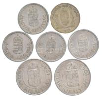 1927. 1P Ag + 1941-1944. 1P Al (4x) + 1943. 2P Al (2x) T:F,XF,VF Adamo P6