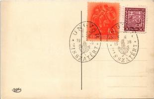 Ungvár, Uzshorod, Uzhhorod, Uzhorod; Katedrála / székesegyház / cathedral + "1938 Ungvár vissza...