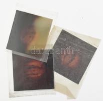 Ágai Karola (1927-2010) Liszt Ferenc- és Kossuth-díjas operaénekesnő, 1 db fotó + 3 db negatív