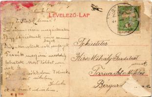 1909 Tiszafüred, Bika szálloda, lovaskocsi. W.L. 2168. Goldstein Adolf kiadása (Rb)