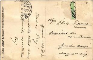 1927 Brassó, Kronstadt, Brasov; látkép / general view. Atelier "Helios" M. Gebauer photo (...