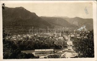 1927 Brassó, Kronstadt, Brasov; látkép / general view. Foto Knauer photo (fa)