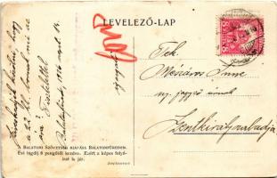 Keszthely, A Sárguló Gazdászok megkoszorúzzák Festetics György gróf szobrát és búcsúznak a várostól,...