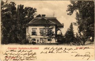 1905 Szobráncfürdő, Kúpele Sobrance; Váradi villa. W.G. 1424. (EK)
