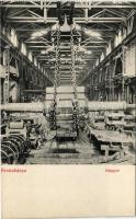 Resicabánya, Resicza, Recita, Resita; Gépgyár, belső / machine factory, interior