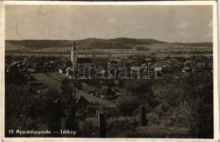 1943 Nyárádszereda, Miercurea Nirajului; látkép / general view (fa)