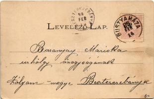 1899 (Vorläufer) Máramarossziget, Sighetu Marmatiei; Kamarai út, Görög katolikus templom, Nyári szín...