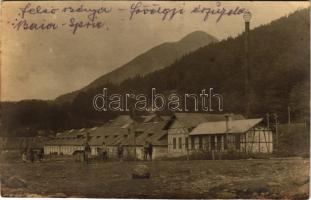 1925 Felsőbánya, Baia Sprie; Fővölgyi érczúzda / ore mine. photo (fl)