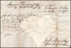 1823 Benyovszky János(1756-1827) püspök és Rudnyánszky József (1788-1859) püspök aláírása Rudnay Sán...