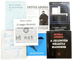 Petőcz András 7 műve. Mind a szerző, Petőcz András (1959-) József Attila-díjas, Márai Sándor-díjas é...