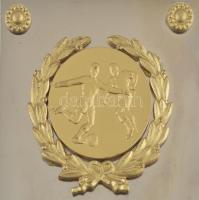 1987. "NB I. osztály - Magyar Népköztársaság Labdarúgó Bajnoksága - 1986/87" fém díjplaket...