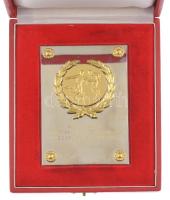 1987. "NB I. osztály - Magyar Népköztársaság Labdarúgó Bajnoksága - 1986/87" fém díjplaket...