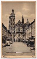 1939 Kassa, Kosice; Dóm. leporellólap 10 képpel / cathedral. leporellocard with 10 pictures (fl)