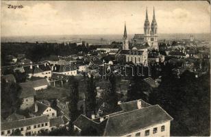 Zagreb, Zágráb; látkép / general view