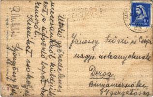 Szerencs, vasútállomás. Vasúti levelezőlapárusítás 404. (fl)