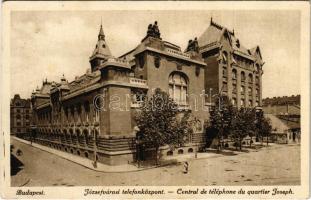 1926 Budapest VIII. Józsefvárosi telefonközpont (EK)