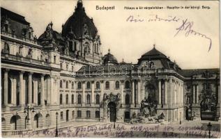 Budapest I. Királyi vár, főkapu (Rb)