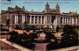 1910 Budapest V. Szabadság tér, Tőzsdepalota (EK)