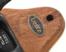 Leitz lyukasztógép, kopásokkal, m: 17 cm