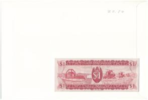 Guyana 1983. 1$ felbélyegzett borítékban, bélyegzéssel T:1 Guyana 1983. 1 Dollar in envelope with st...