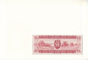 Guyana 1983. 1$ felbélyegzett borítékban, bélyegzéssel T:UNC Guyana 1983. 1 Dollar in envelope with ...