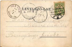 1902 Szatmárnémeti, Satu Mare; Löwy M. Art Nouveau, floral, litho (EK)