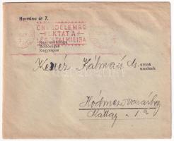 1939. 1P "Jótékonyság Napja - 1939. november 1-2. / Adomány megváltási jegy" levéllel, ere...