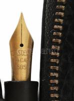 Antik pumpás tollak.
Antik fekete Aranyhegyű tollak:
1."Castell14CAR 585,, hegy,króm klipszel...