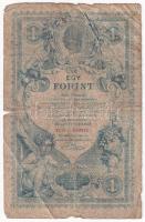1888. 1Ft / 1G T:IV Hungary 1888. 1 Forint / 1 Gulden C:G Adamo G126